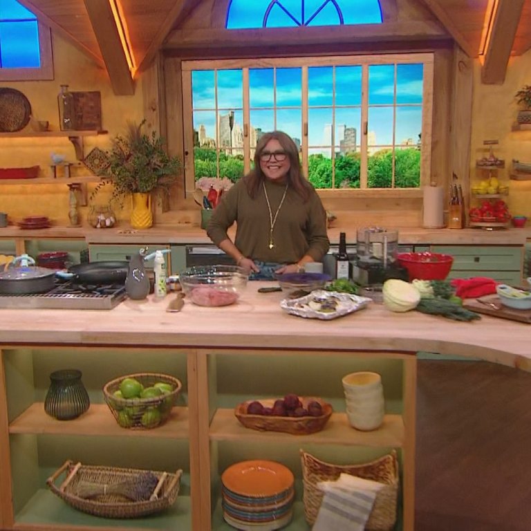 Rachael in new studio kitchen