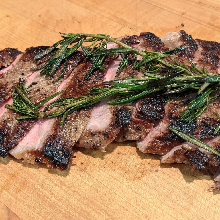 Butter-Basted Ribeye Steaks