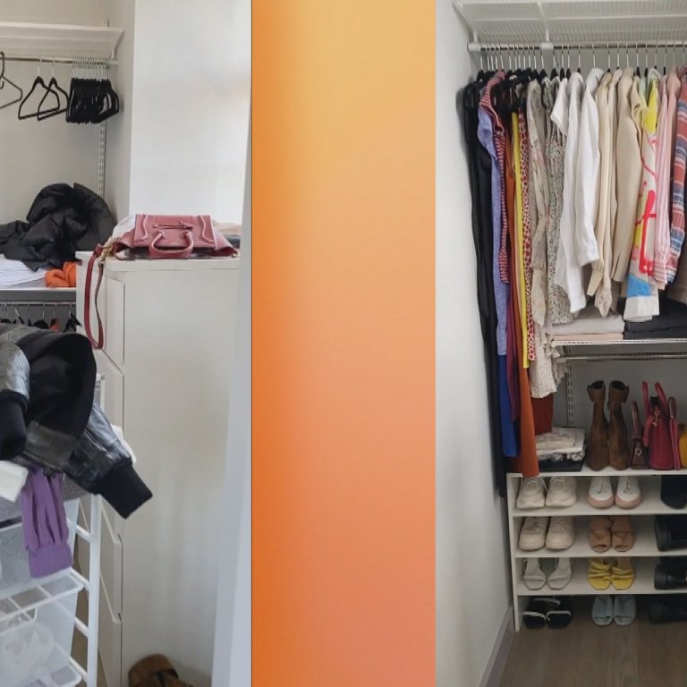 closet organizing 