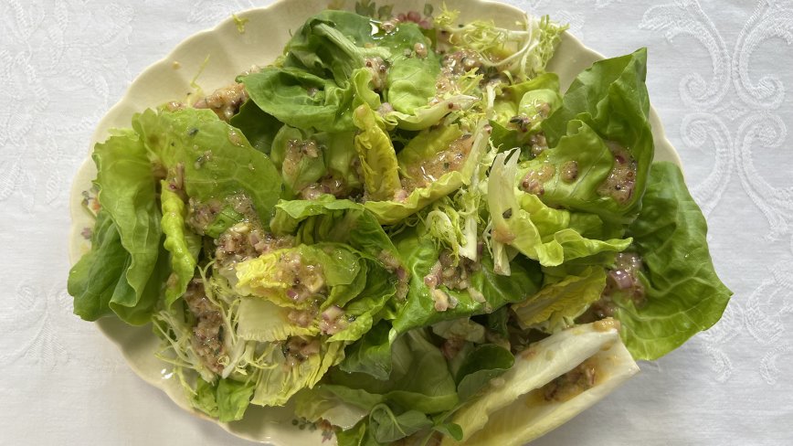 Insalata Verde with Sherry Vinaigrette