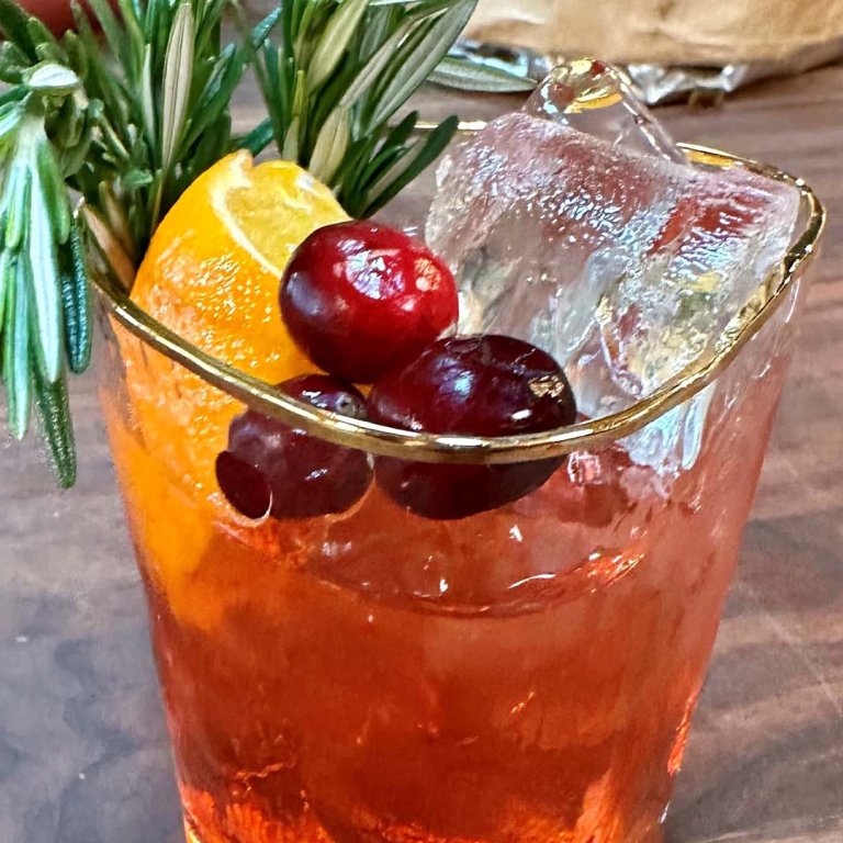 Cranberry Negroni