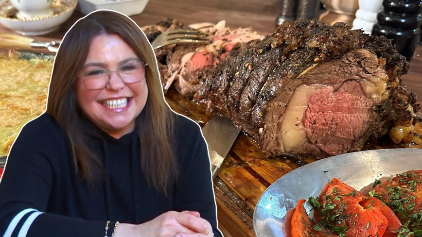 Boneless Rib Roast with Garlic and Herbs | Rachael Ray