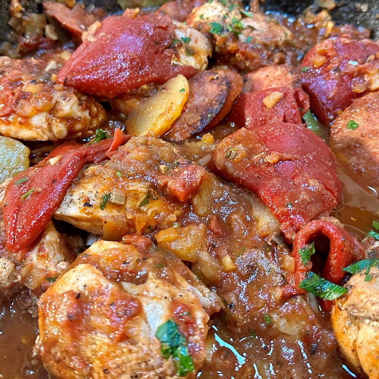 Chicken and Chorizo