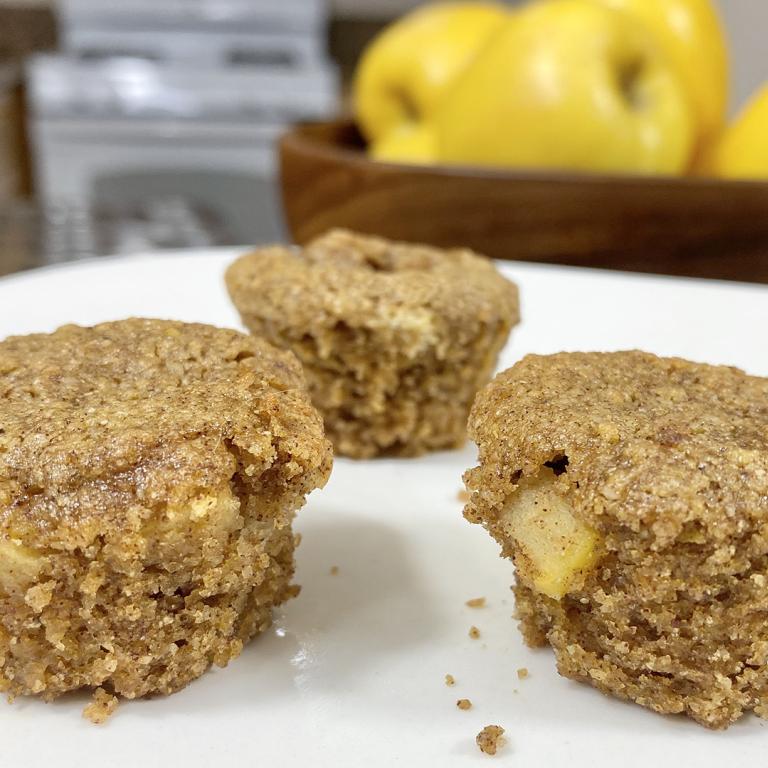 Gluten-Free Apple Spice Mini Muffins