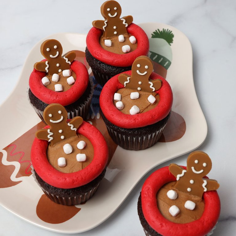 gingerbread cupcakes