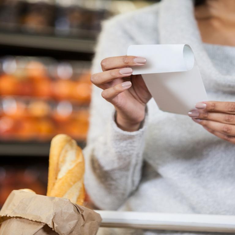 Woman in Grocery Store