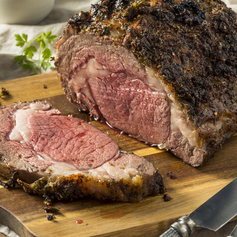 Boneless Rib Roast with Garlic and Herbs