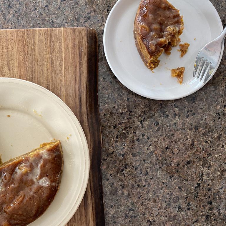 multicooker pumpkin blondies