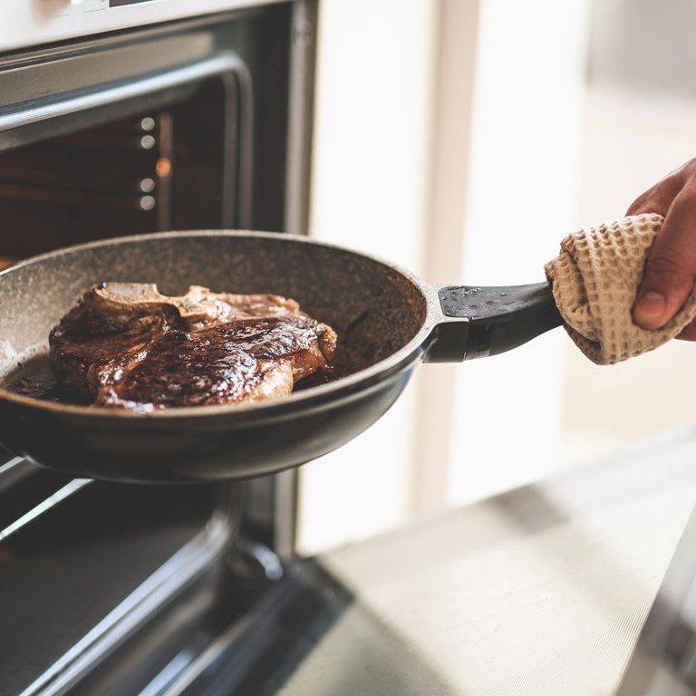 seared steak