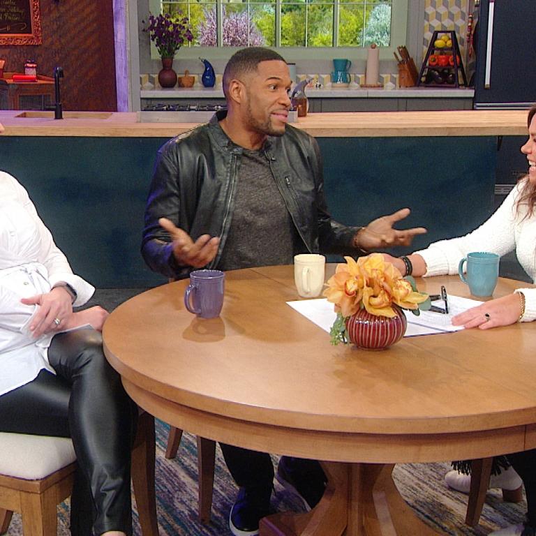 Michael Strahan, Sara Haines, and Rachael Ray