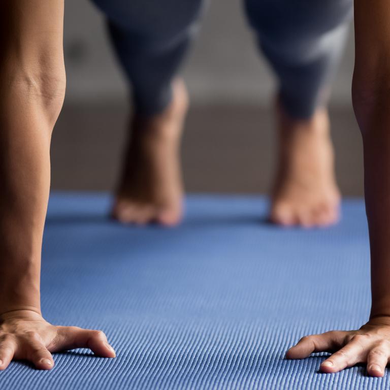 Woman Doing Plank