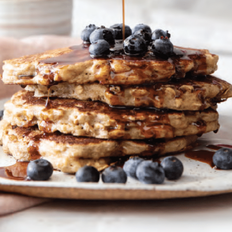 Magic Pancakes with Banana and Yogurt 